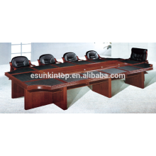 Paper upholstery meeting desks for office used, Double layer meeting table provide (T08)